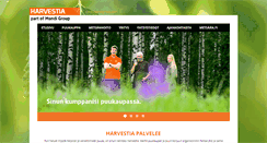 Desktop Screenshot of harvestia.fi